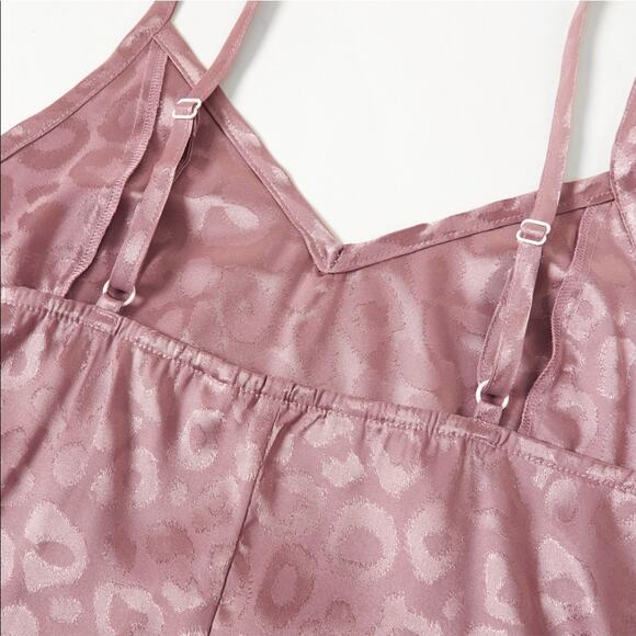 Sexy Animal Print Maternity Nightgown Size Large - Picture 6 of 15